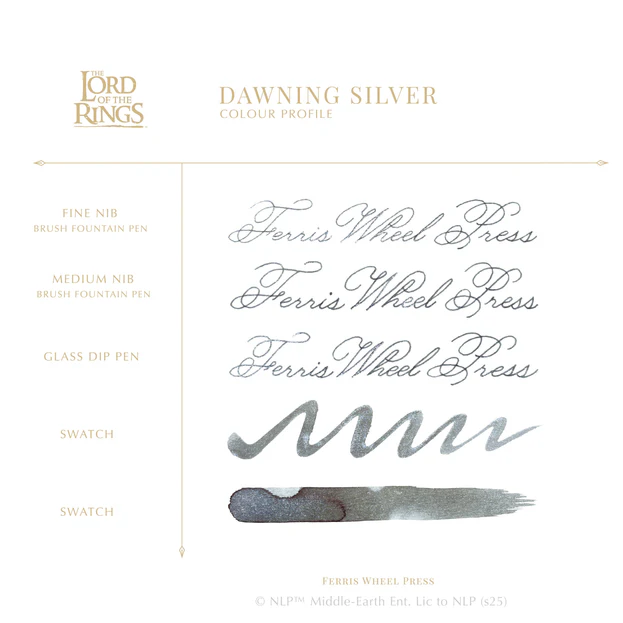 Ferris Wheel Press - The Lord of the Rings Dawning Silver 10ml