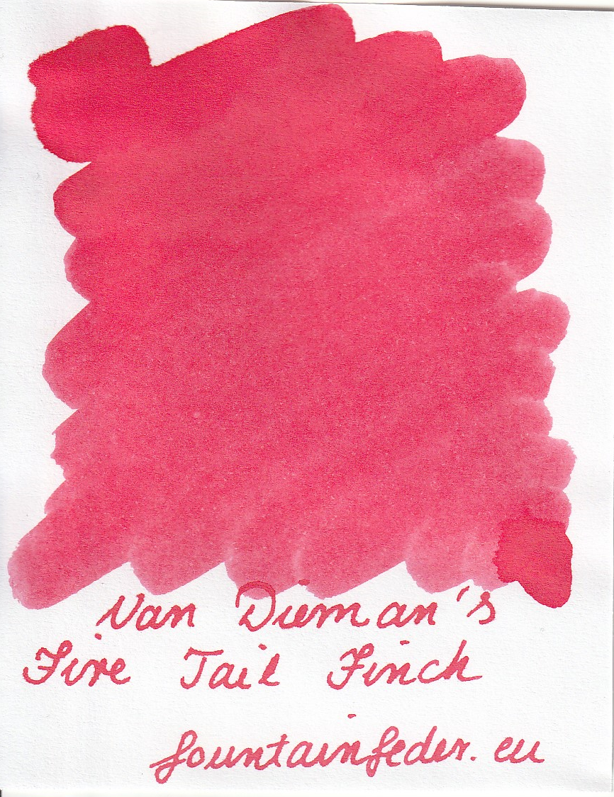 Van Dieman`s Wilderness - Fire Tail Finch Ink Sample 2ml