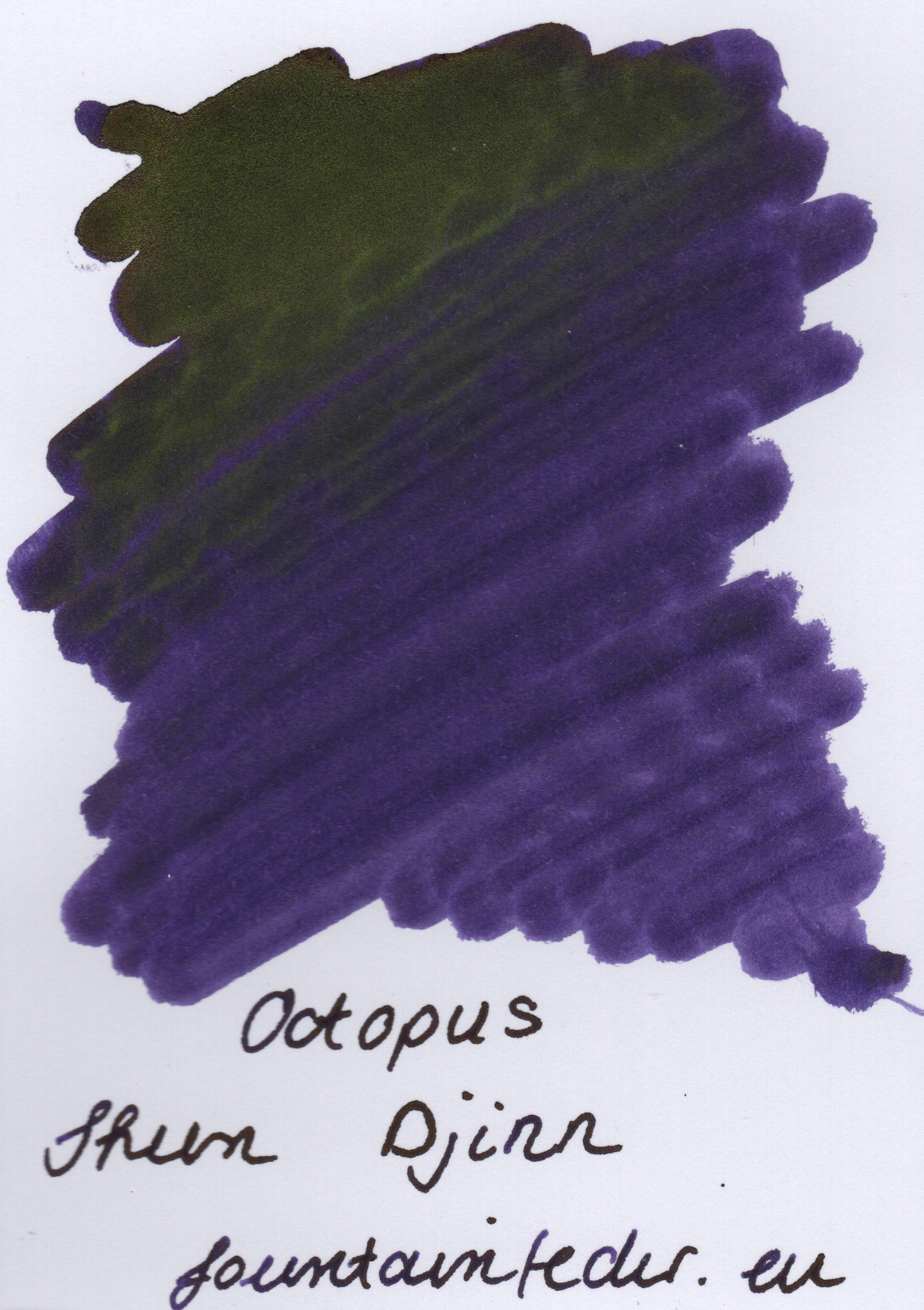 Octopus Sheen Djinn Ink Sample 2ml