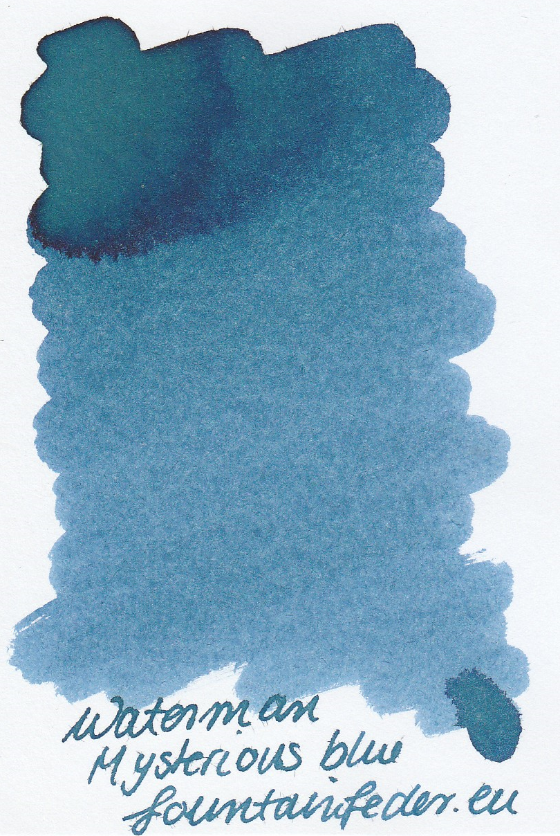 Waterman Mysterious Blue Ink Sample 2ml