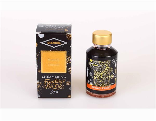 Diamine Shimmer Brandy Dazzle 50ml