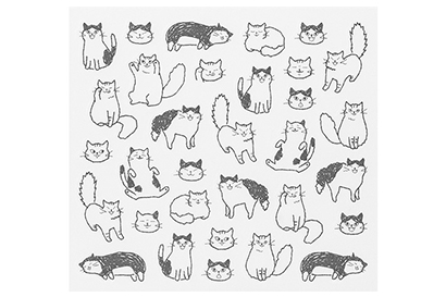 Midori Chat Cat Sticker