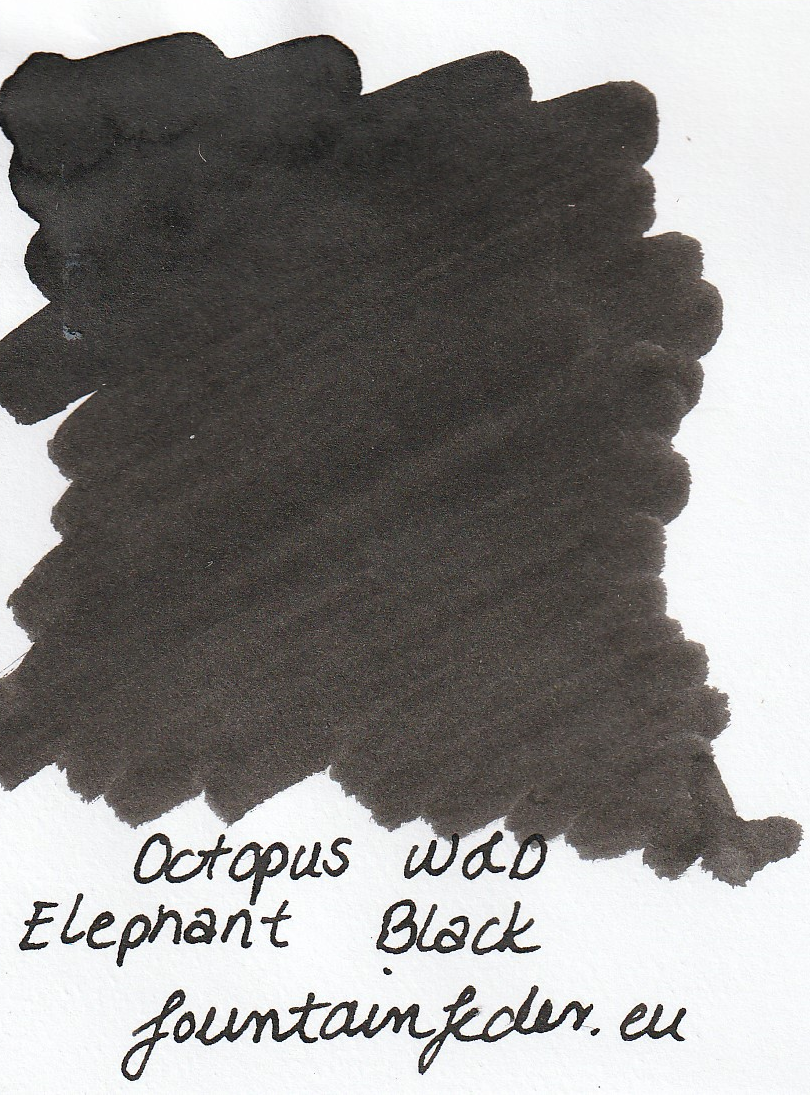 Octopus Fluids Write & Draw - Elephant Black Ink Sample 2ml