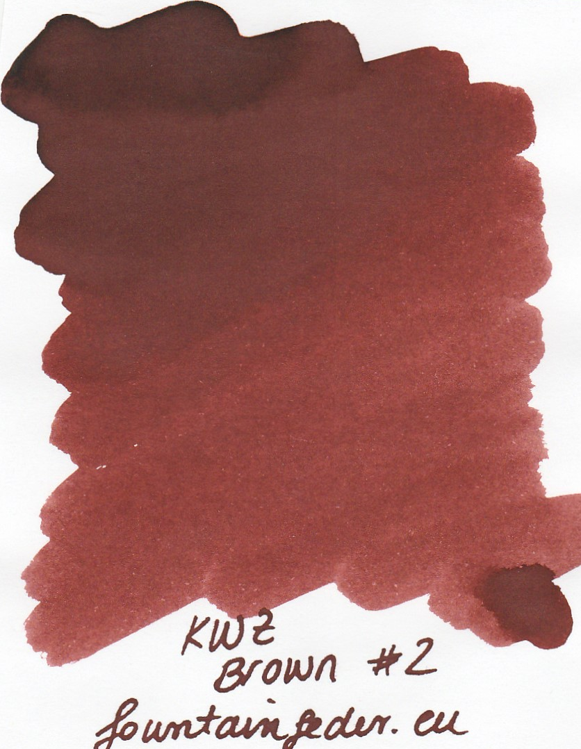 KWZ Brown #2 Ink Sample 2ml