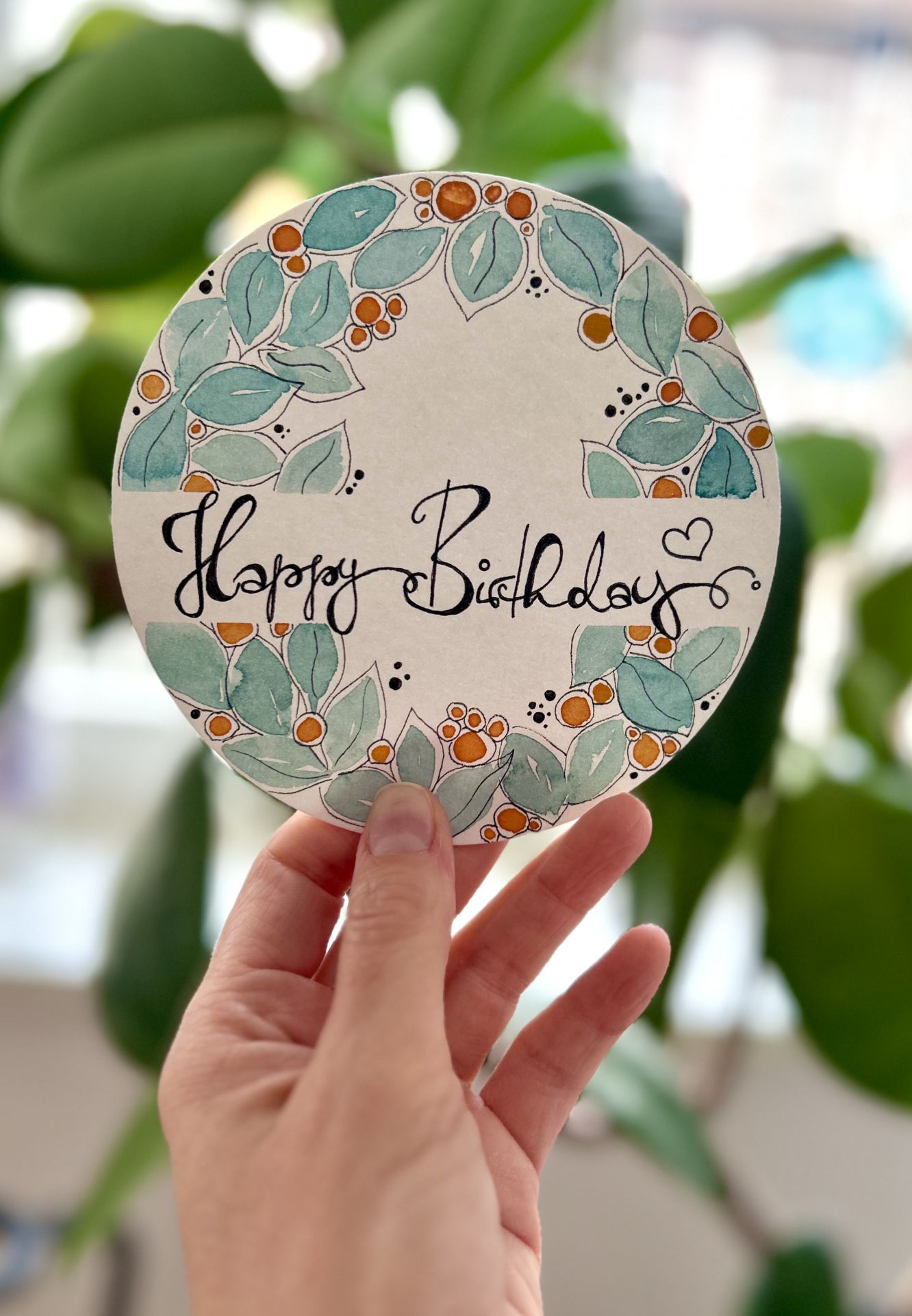Hahnemühle Round Watercolour Paper