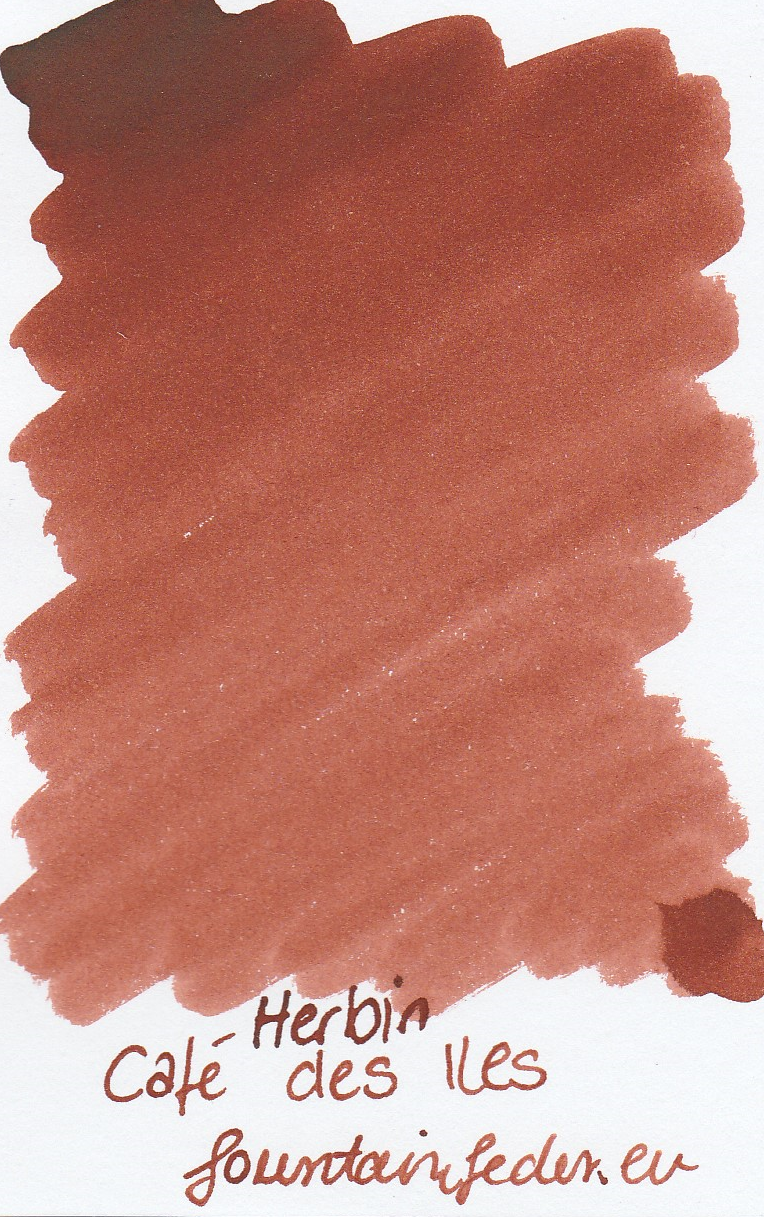 Herbin Cafe de Iles Ink Sample 2ml