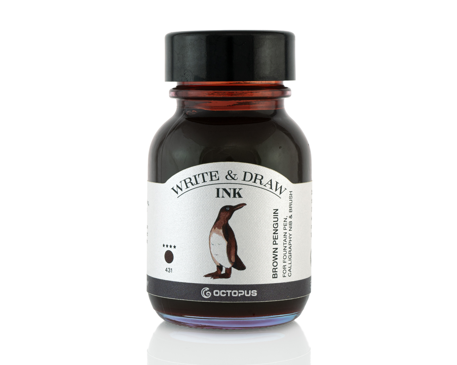 Octopus Write & Draw -  Penguin Brown 50ml