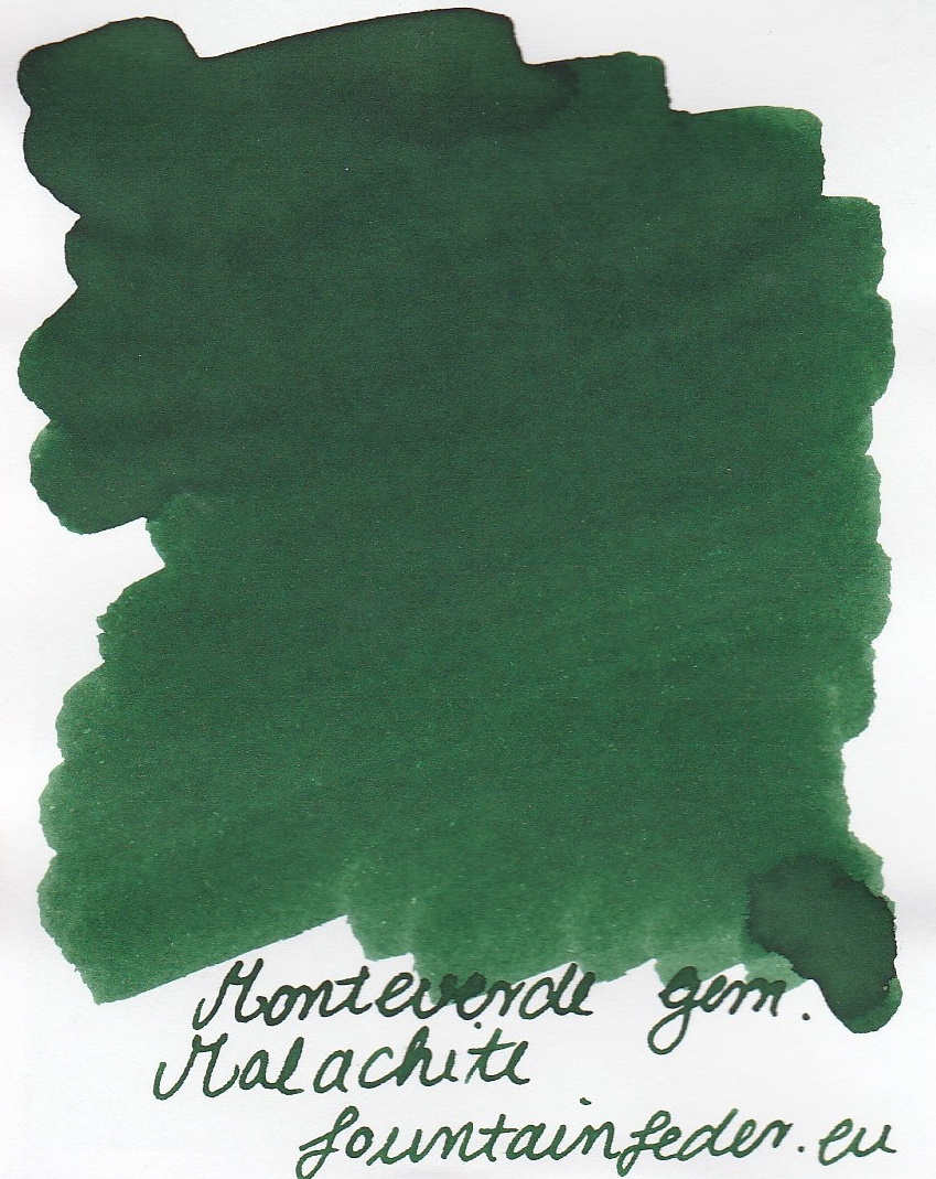 Monteverde Gemstone Malachite Ink Sample 2ml