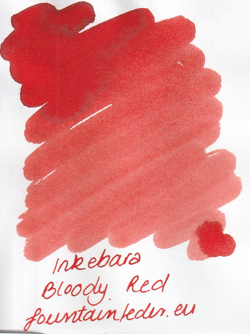 Inkebara Bloody Red Ink Sample 2ml