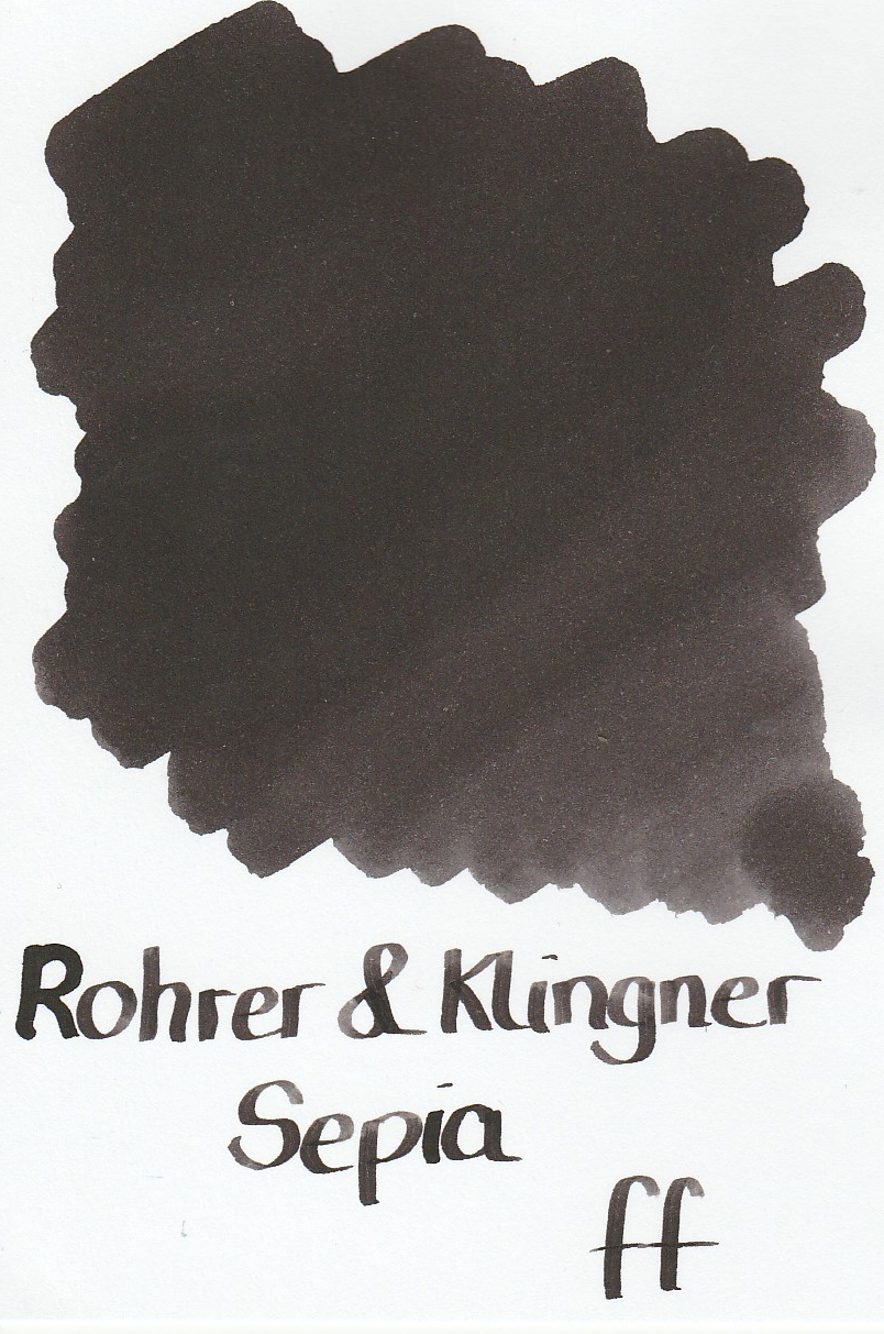 Rohrer & Klingner Sepia Ink Sample 2ml