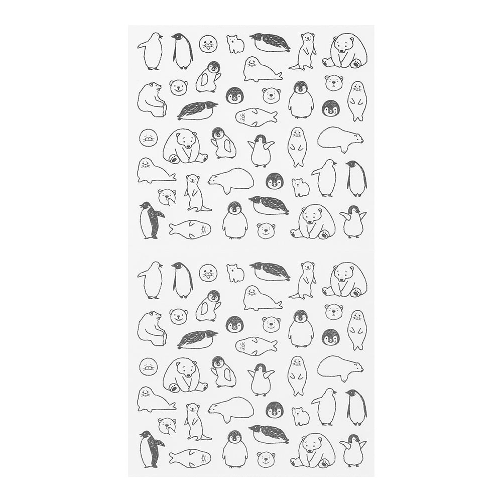 Midori Chat Sea Creatures Sticker