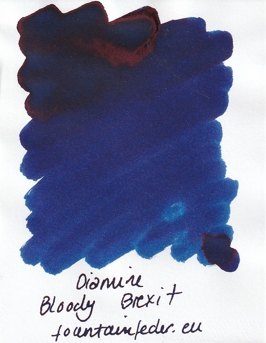 Diamine Bloody Brexit Ink Sample 2ml