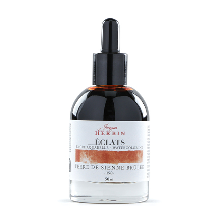 Jacques Herbin Aquarelltine Éclats - Terre de Sienne Brûlèe 50ml