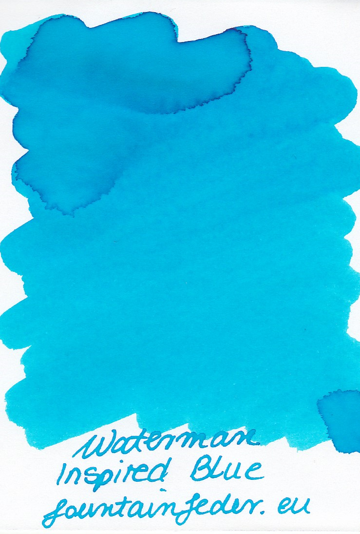 Waterman Inspired Blue Ink Sample 2ml