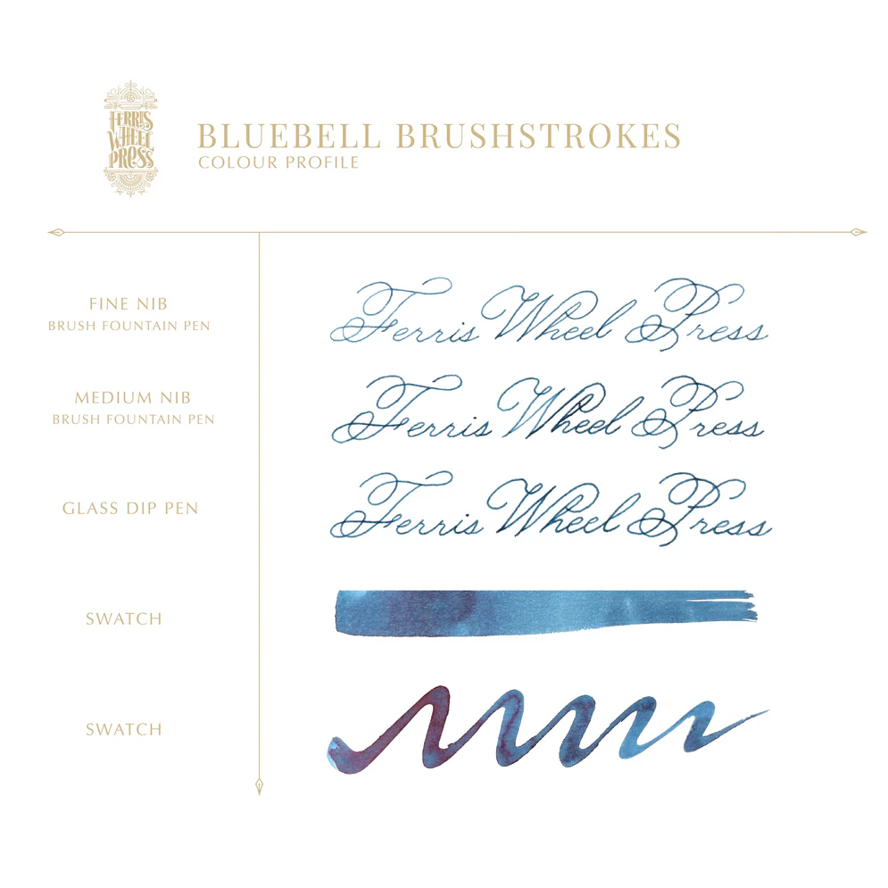 Ferris Wheel Press - Bluebell Brushstrokes 38ml