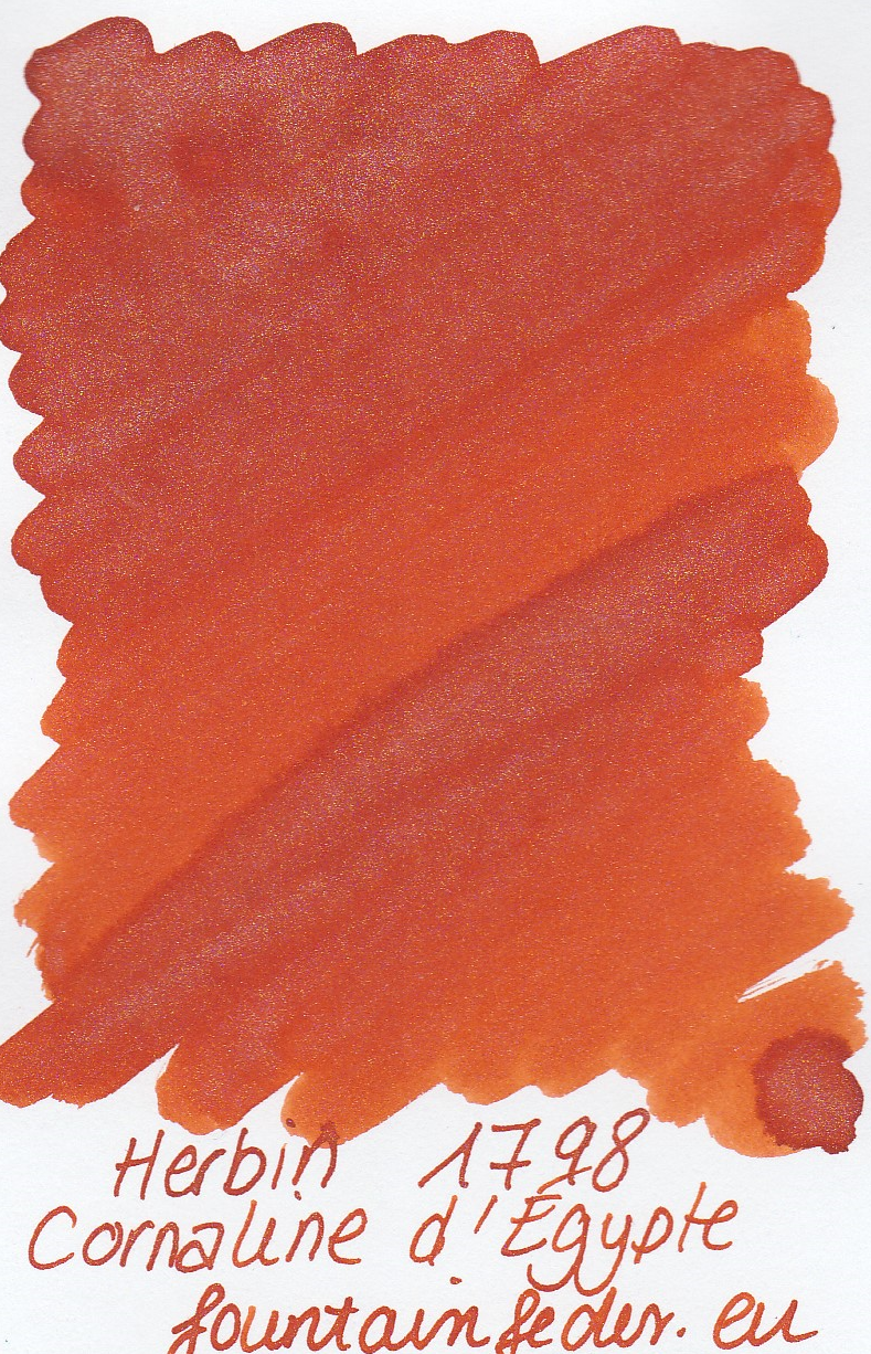 Herbin 1798 Cornaline d'Ègypte Ink Sample 2ml