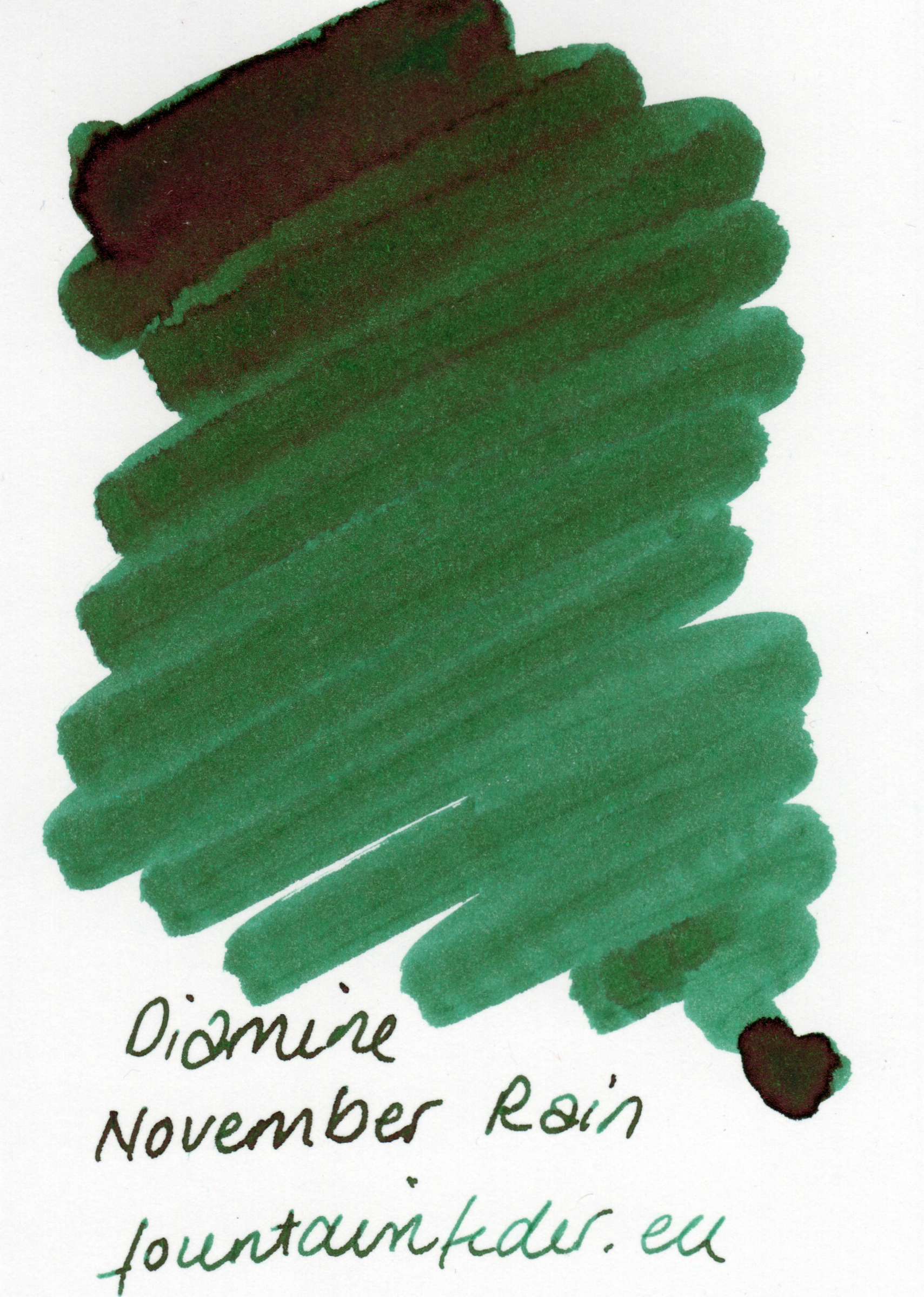 Diamine November Rain Ink Sample 2ml