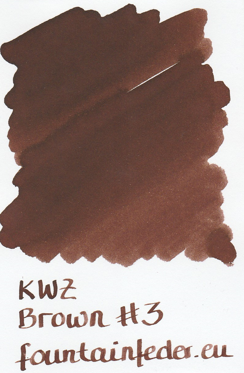 KWZ Brown #3 Ink Sample 2ml