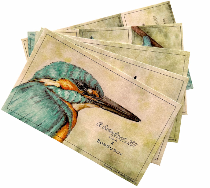 Esterbrook x Bungubox Kingfisher Blotter Paper