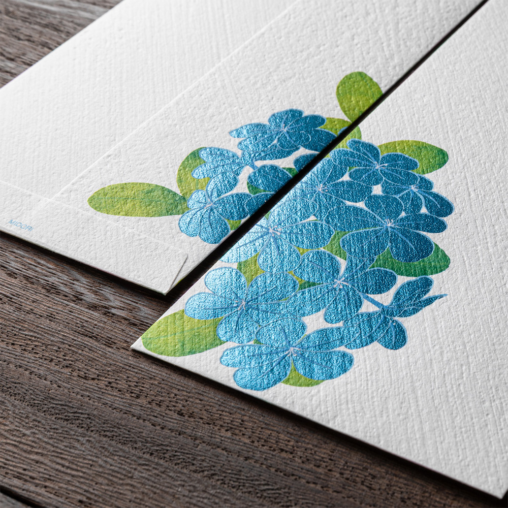 Midori Seasonal Stationery - Plumbago