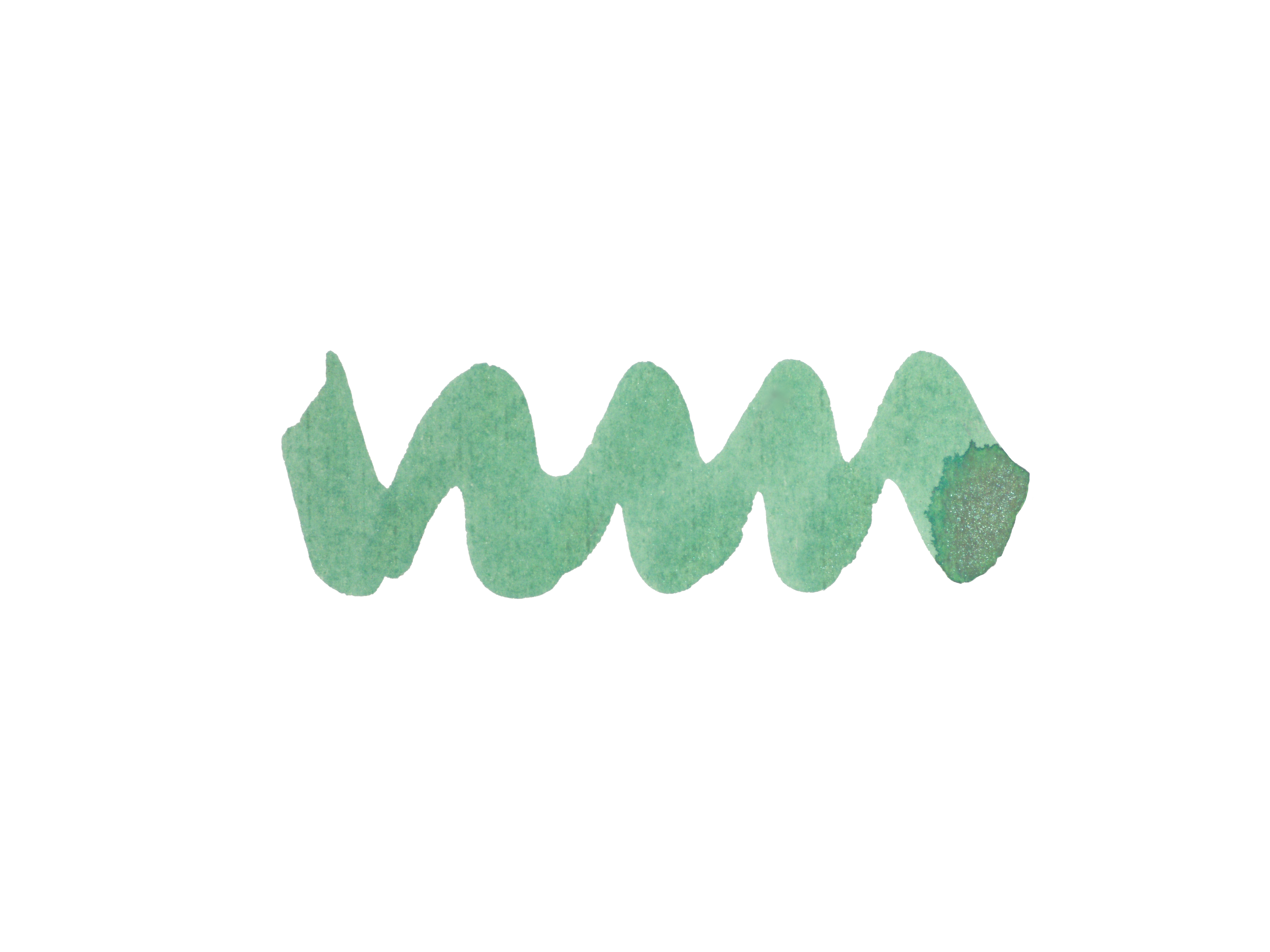 Diamine Inkvent Black Edition - Mint Twist Ink Sample 2ml