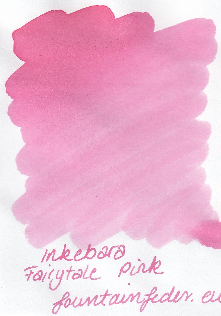 Inkebara Fairytale Pink Ink Sample 2ml