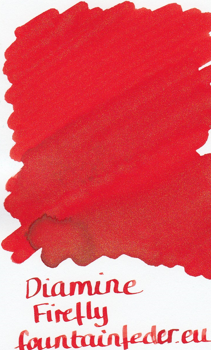 Diamine Shimmer Firefly Ink Sample 2ml