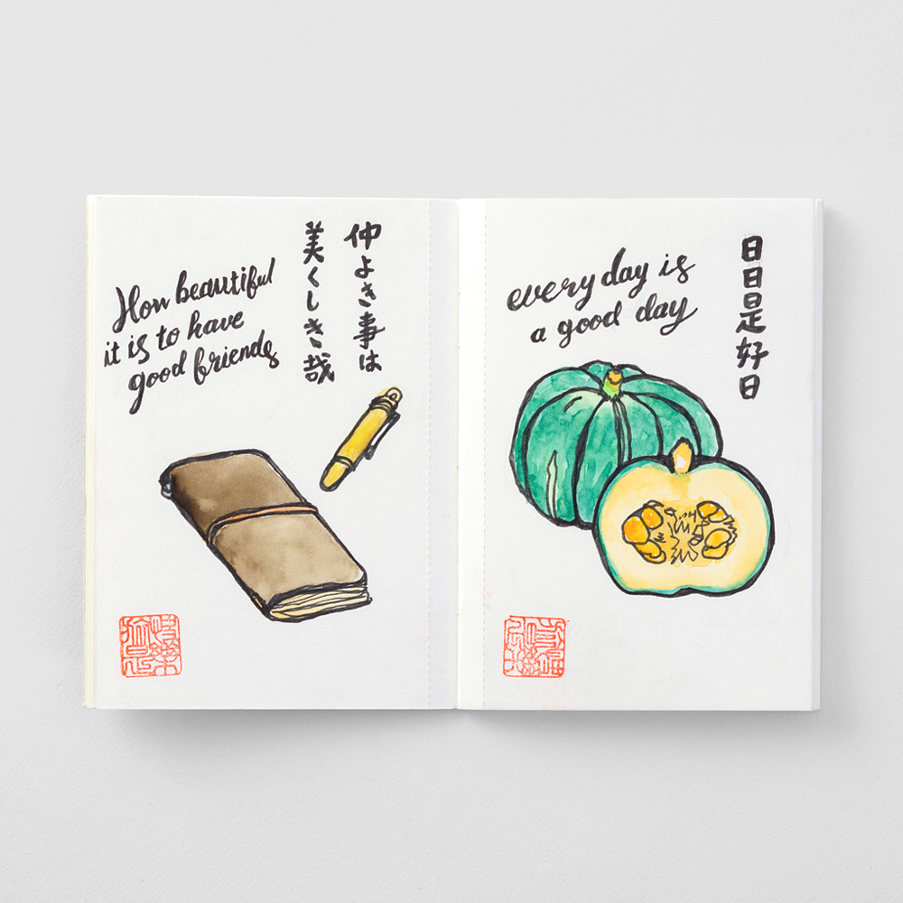 015. Watercolor Paper Notebook Refill PP Size