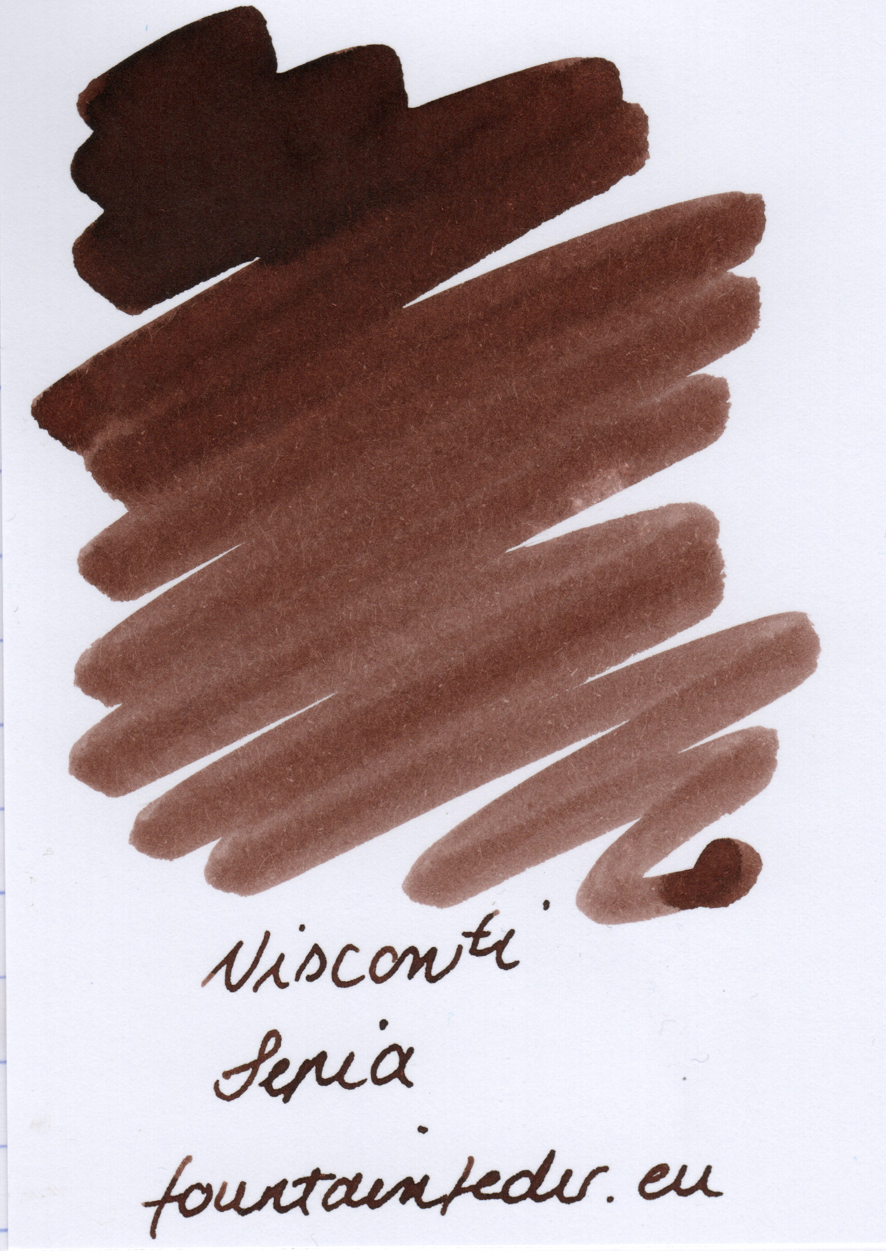 Visconti Sepia Ink Sample 2ml