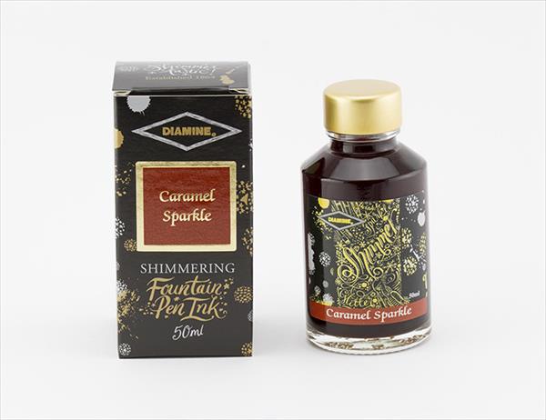 Diamine Shimmer Caramel Sparkle 50ml