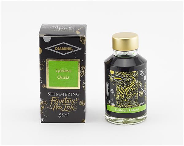 Diamine Shimmer Golden Oasis 50ml