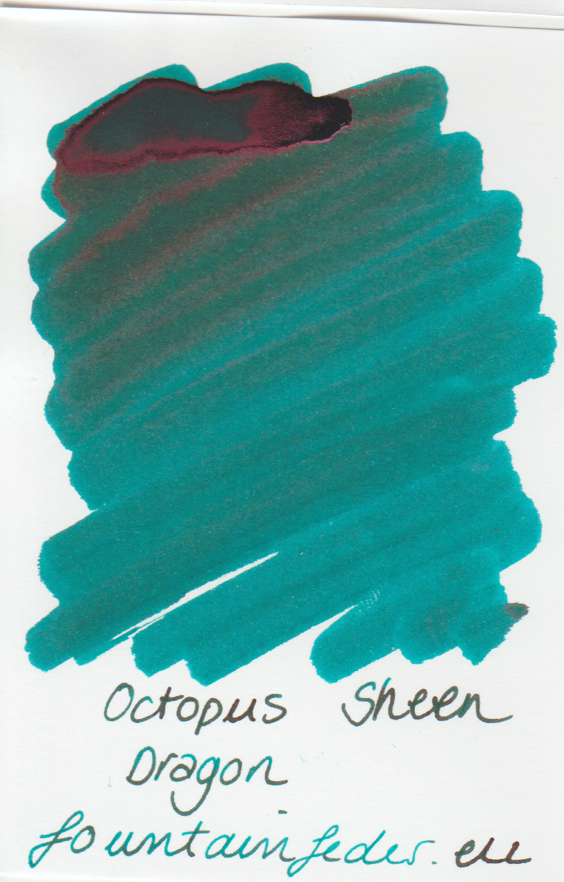Octopus Sheen Dragon  Ink Sample 2ml