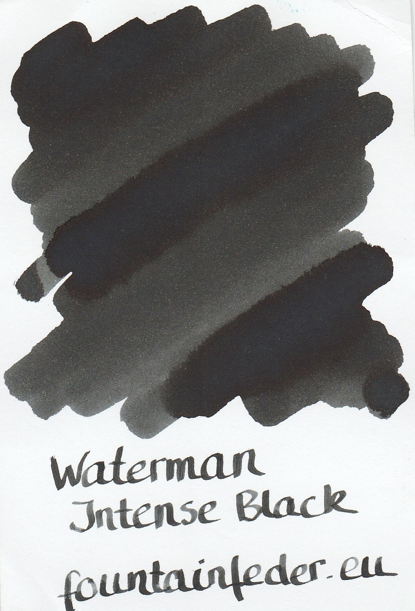 Waterman Intense Black Ink Sample 2ml