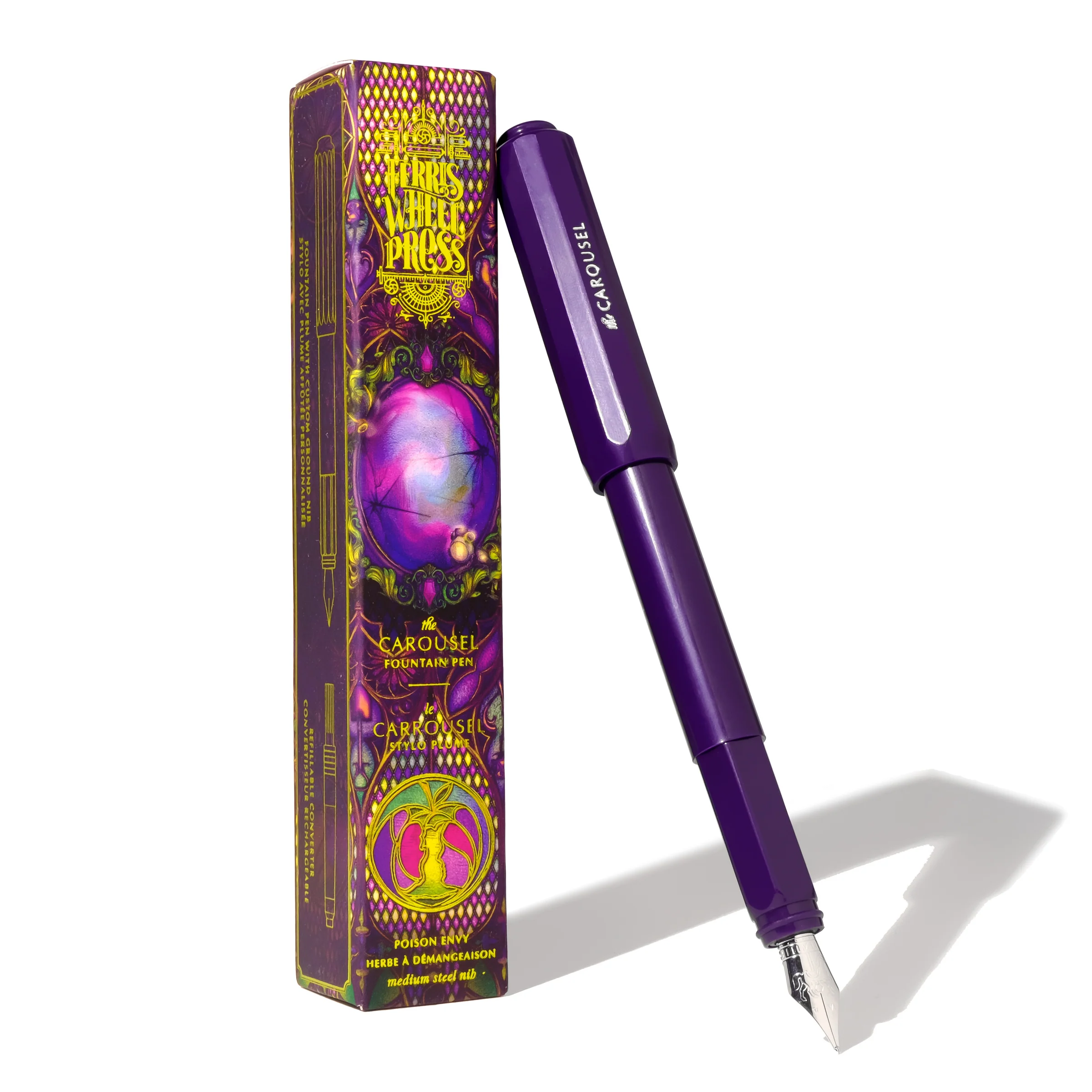 Ferris Wheel Press Limited Edition - The Carousel Fountain Pen - Poison Envy