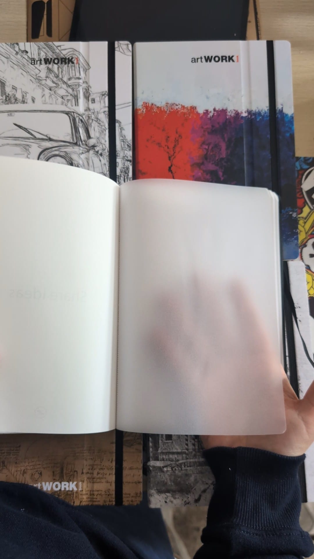 Stifflex artWORK Notebook A5