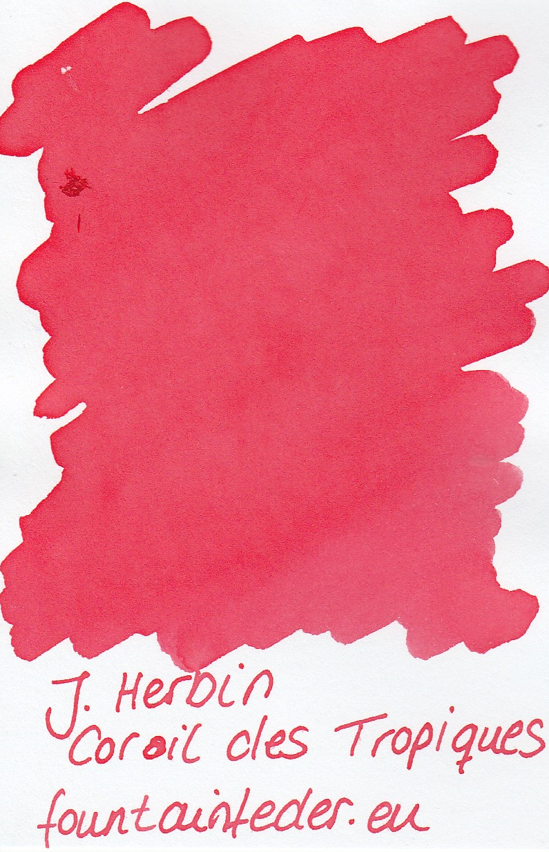 Herbin Corail des Tropiques Ink Sample 2ml
