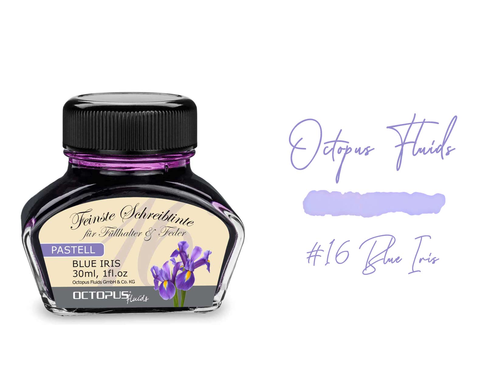 Octopus Fluids Pastell - Blue Iris 30ml