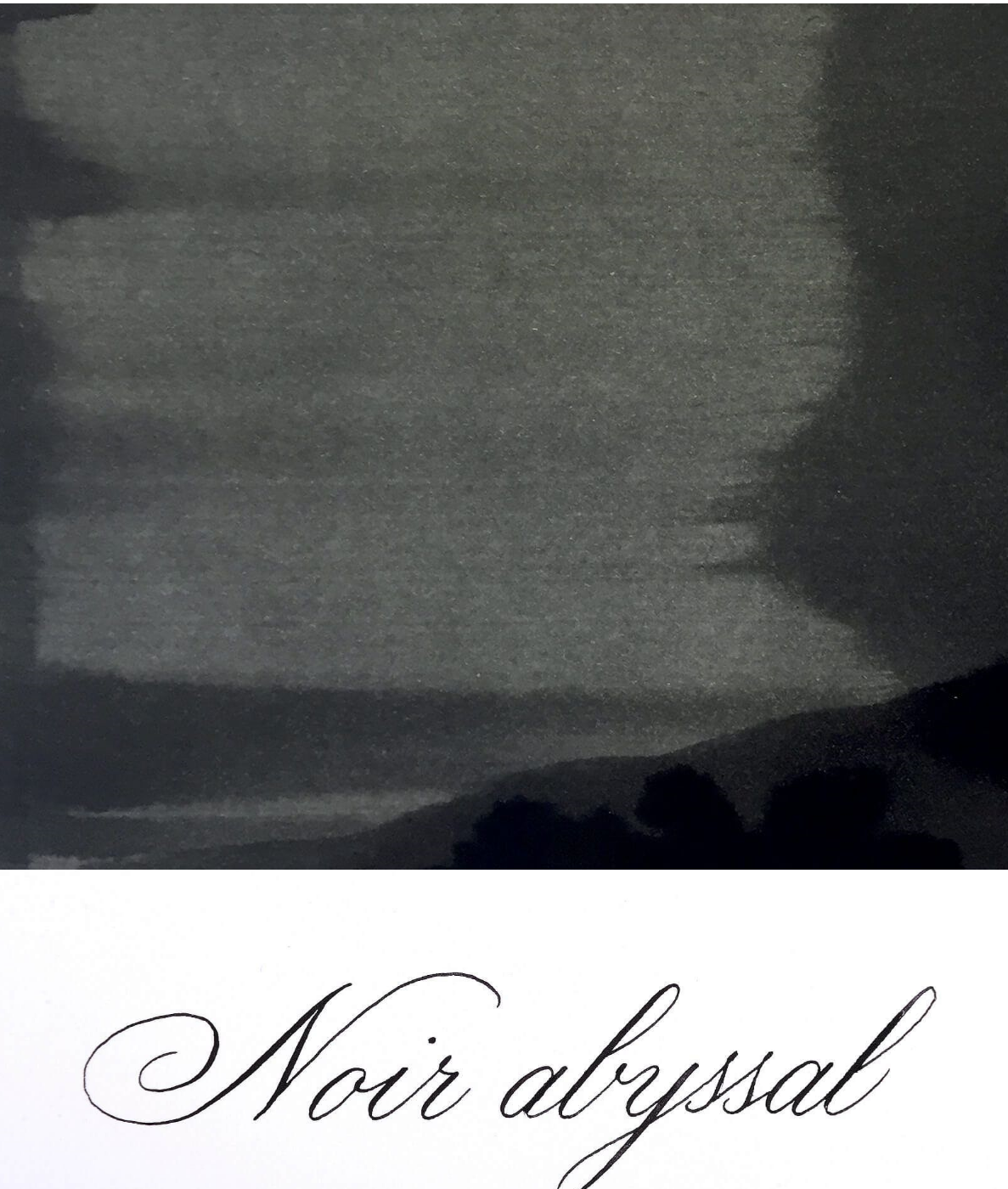Jacques Herbin  - Noir abyssal  Ink Sample 2ml
