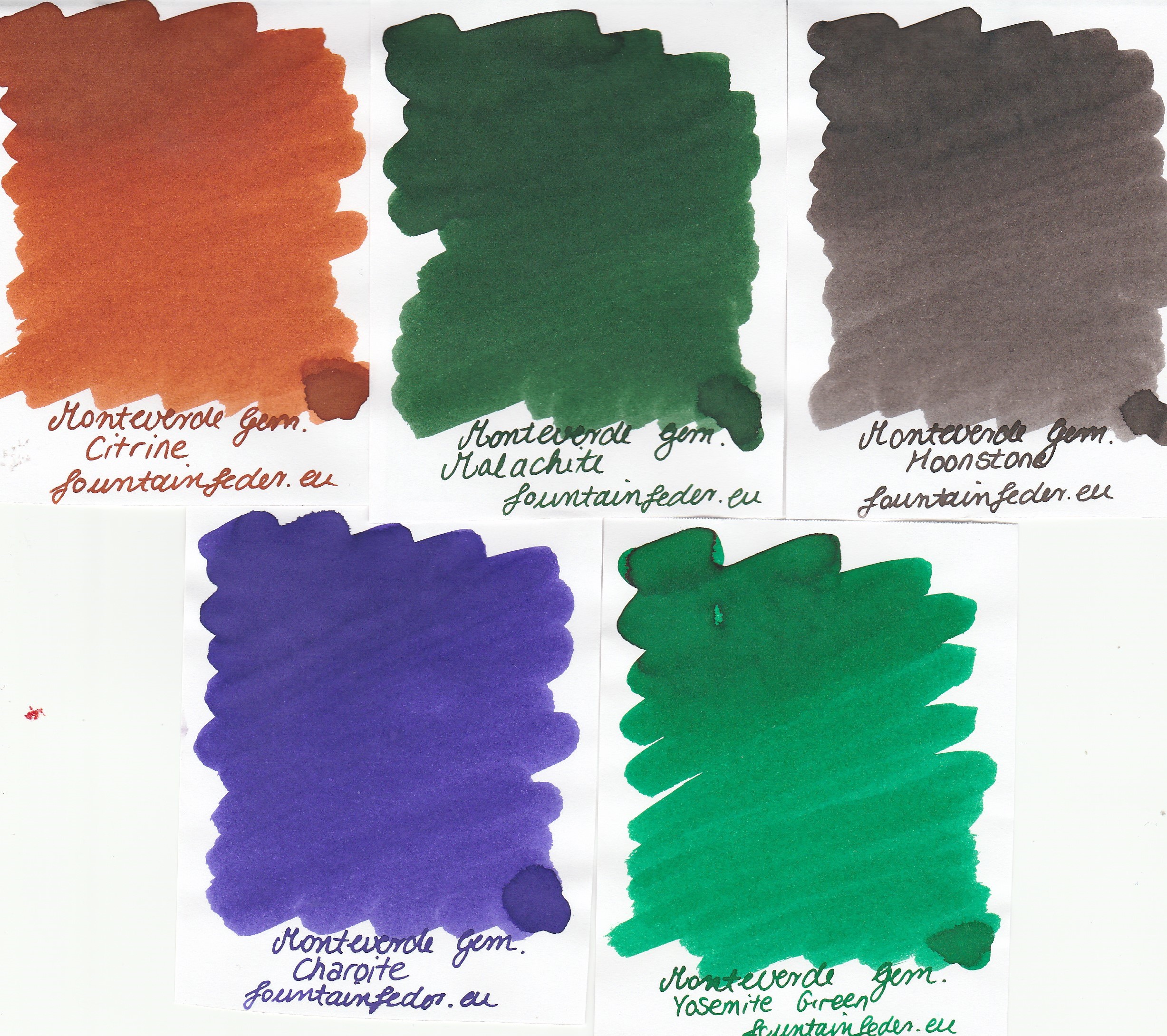 Monteverde Gemstone Amethyste Ink Sample 2ml
