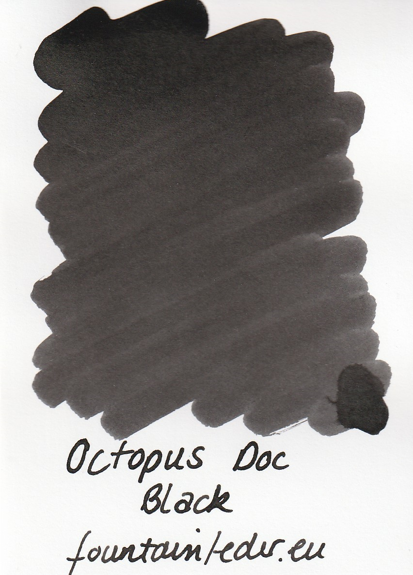 Octopus Document Black  Ink Sample 2ml