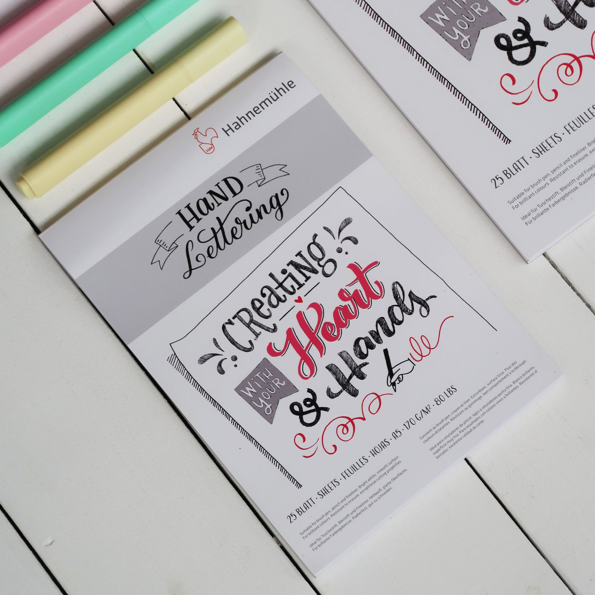 Hahnemühle Hand Lettering Block A5