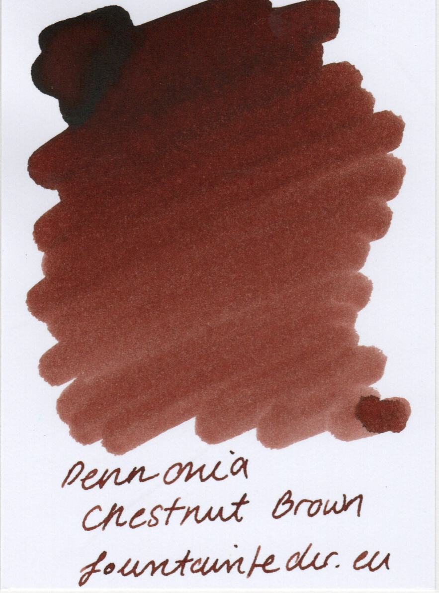 Pennonia Chestnut Brown Ink Sample 2ml