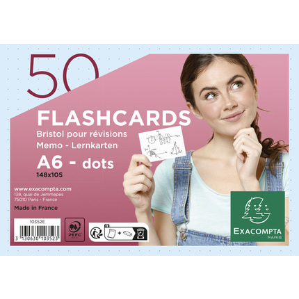 Exacompta Karteikarten Flashcards