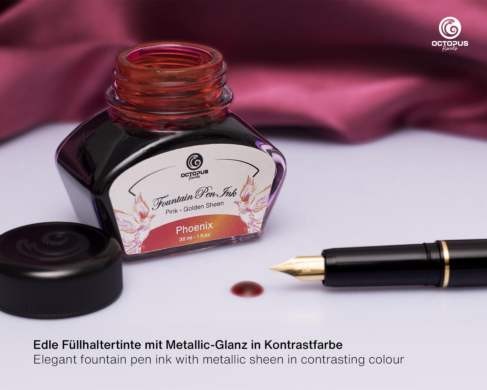Octopus Sheen Ink - Phoenix 30ml