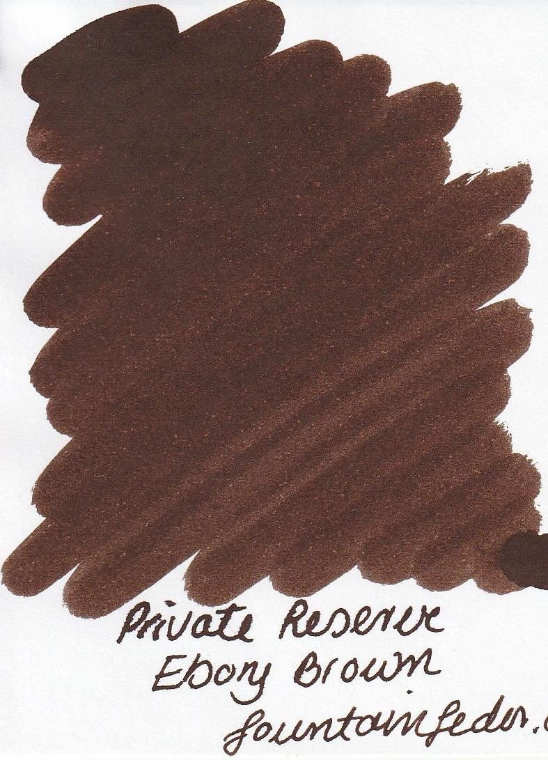 Private Reserve - Ebony Brown Ink Sample 2ml