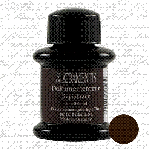DeAtramentis Document Ink Sepiabraun 45ml