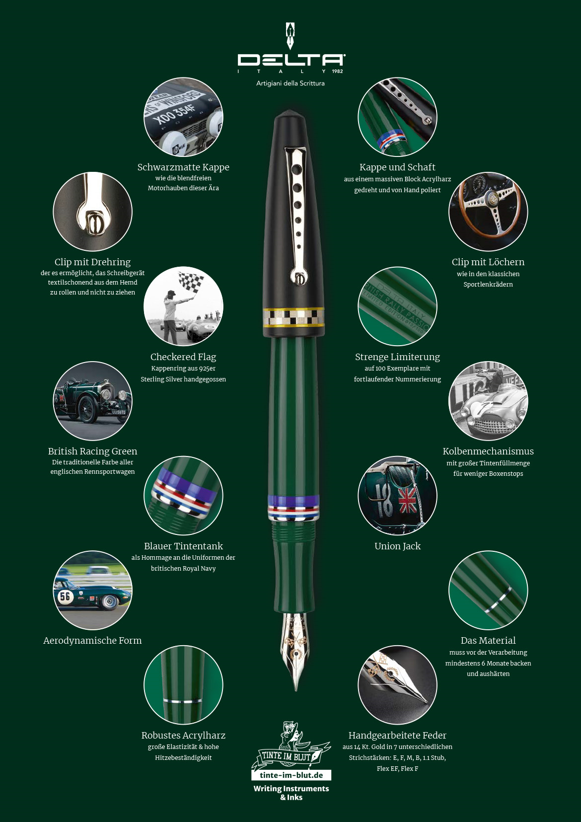 British Rally Passion Pen - Limited Edition