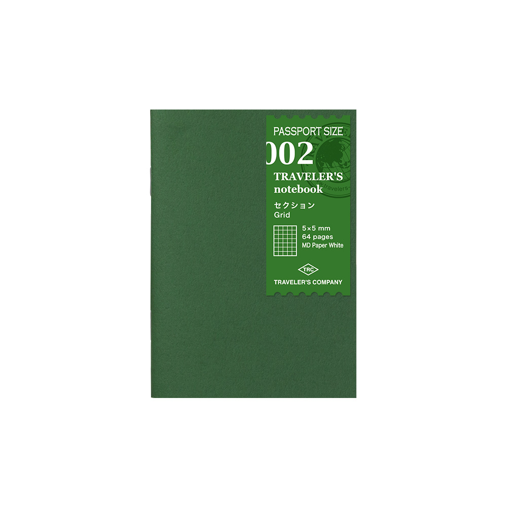002. Grid Notebook Refill PP Size