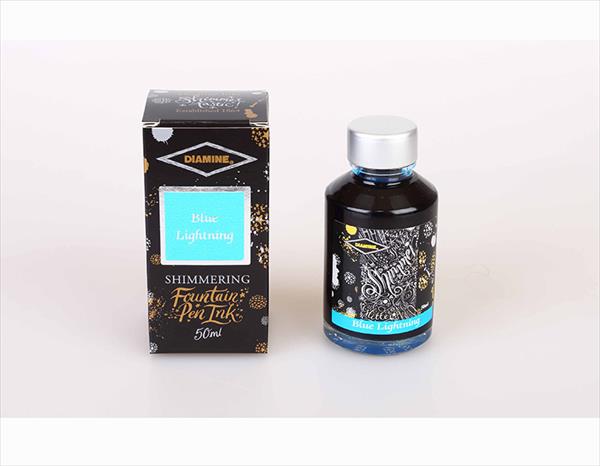 Diamine Shimmer Blue Lightning 50ml
