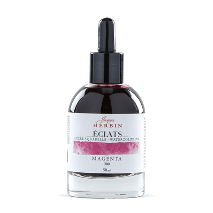 Jacques Herbin Aquarelltine Éclats - Magenta 50ml